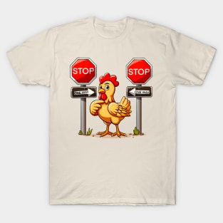 One Way Chicken T-Shirt